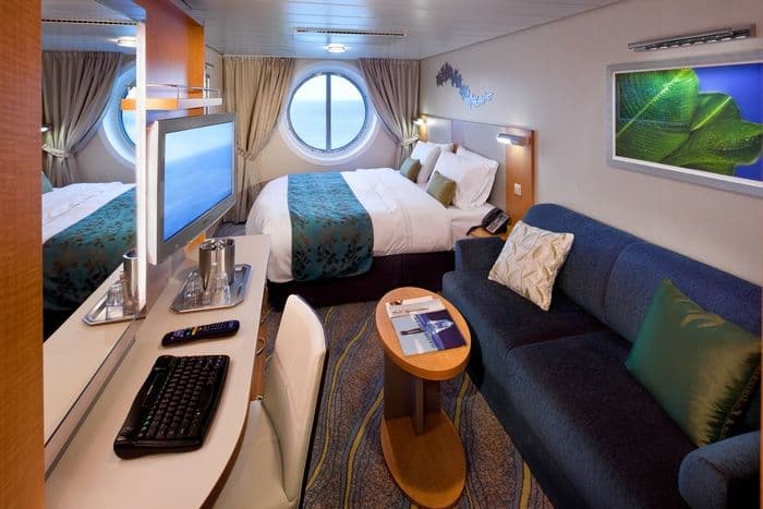 Royal Caribbean International Oasis of the seas accommodation Oceanview room.jpg